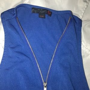 Guess blue jumpsuit